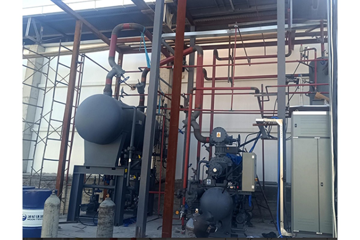 Entrega de unidad integrada de congelación y refrigeración en espiral, Uzbekistán